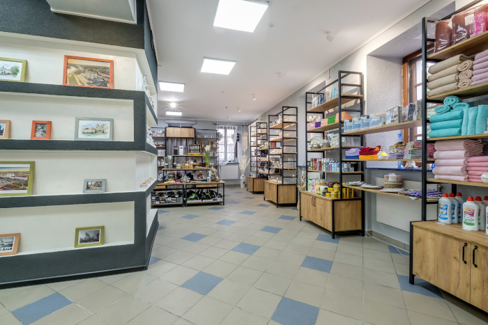 interior of shop fitting